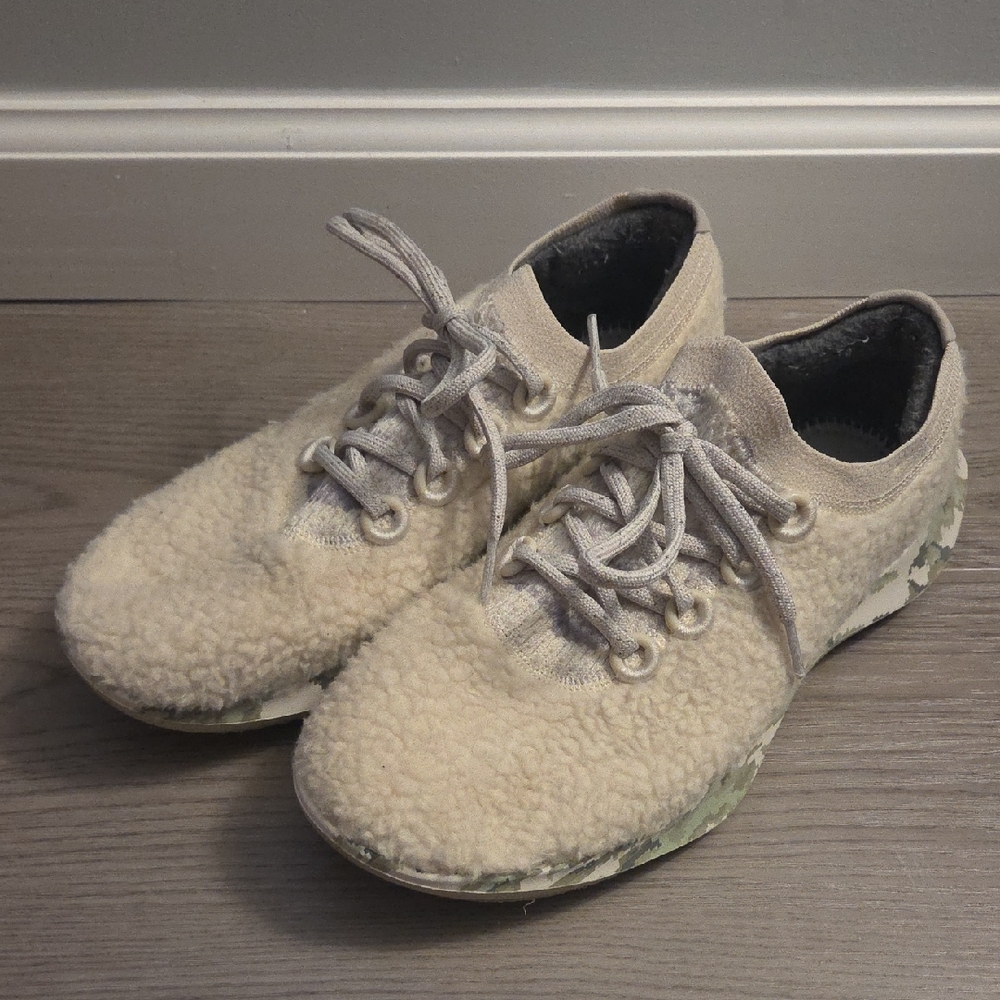 Allbirds Women's Wool Dasher Fluffs In White